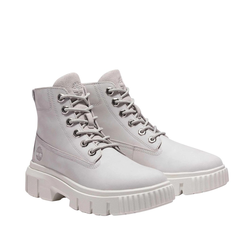 Timberland‎ Greyfield Light Grey Nubuck Boots TB0A5RPR032 Women's Size 9.5